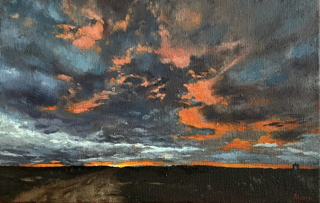 Atardecer, Alba de Tormes